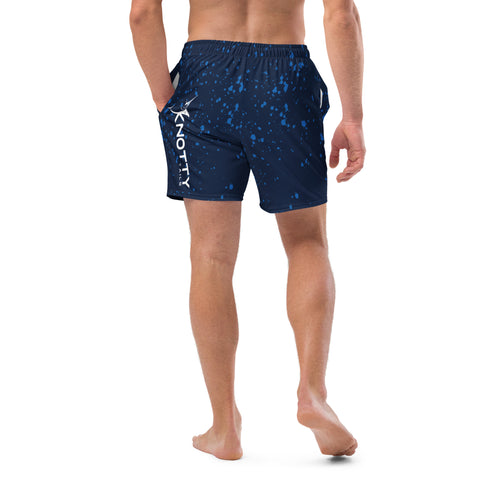 Men's Blue Mahi swim trunks